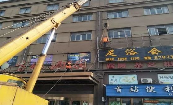 崇仁安装较高的门店招牌有什么好的方法？