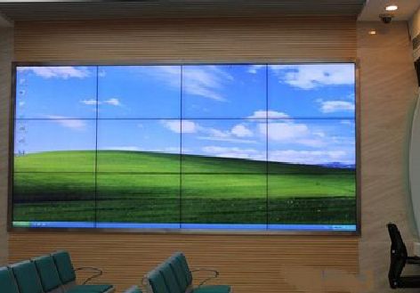 崇仁液晶拼接屏的另类用法。